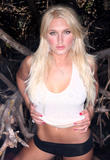 Brooke Hogan star of VH1 reality show Brooke Knows Best poses in slutty poses in Miami