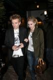 Avril Lavigne and Derek Whibley at Madeo restaurant in Hollywood