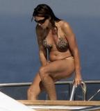 Cindy Crawford bikini candids in St.Tropez pictures