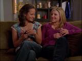 Sarah Chalke kissing Judy Reyes...